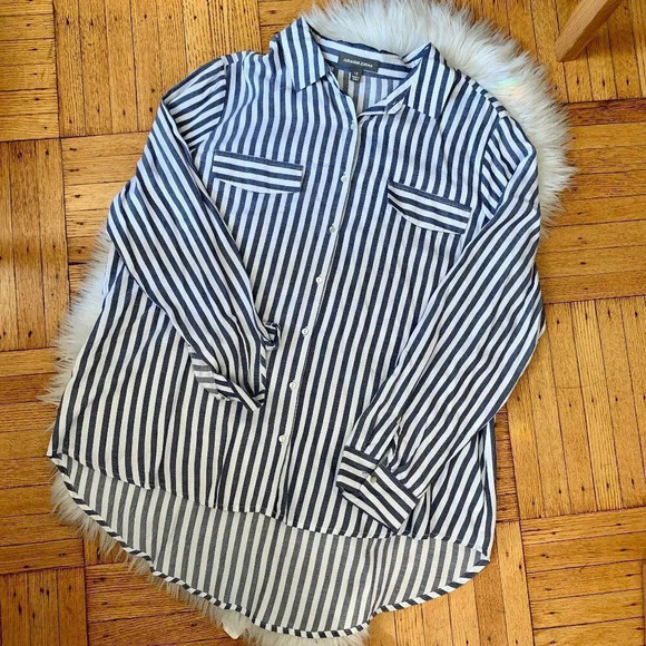 Alexander Jordan Long Sleeve Button-Down Shirt 1X - Picture 2 of 5